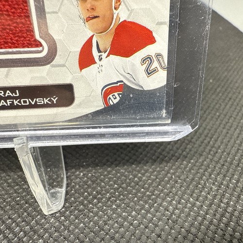 2022-23 UD Premier Quad Patch C. Caufield/N. Suzuki/K. Dach/J. Slafkovsky-/25 - Picture 5 of 6