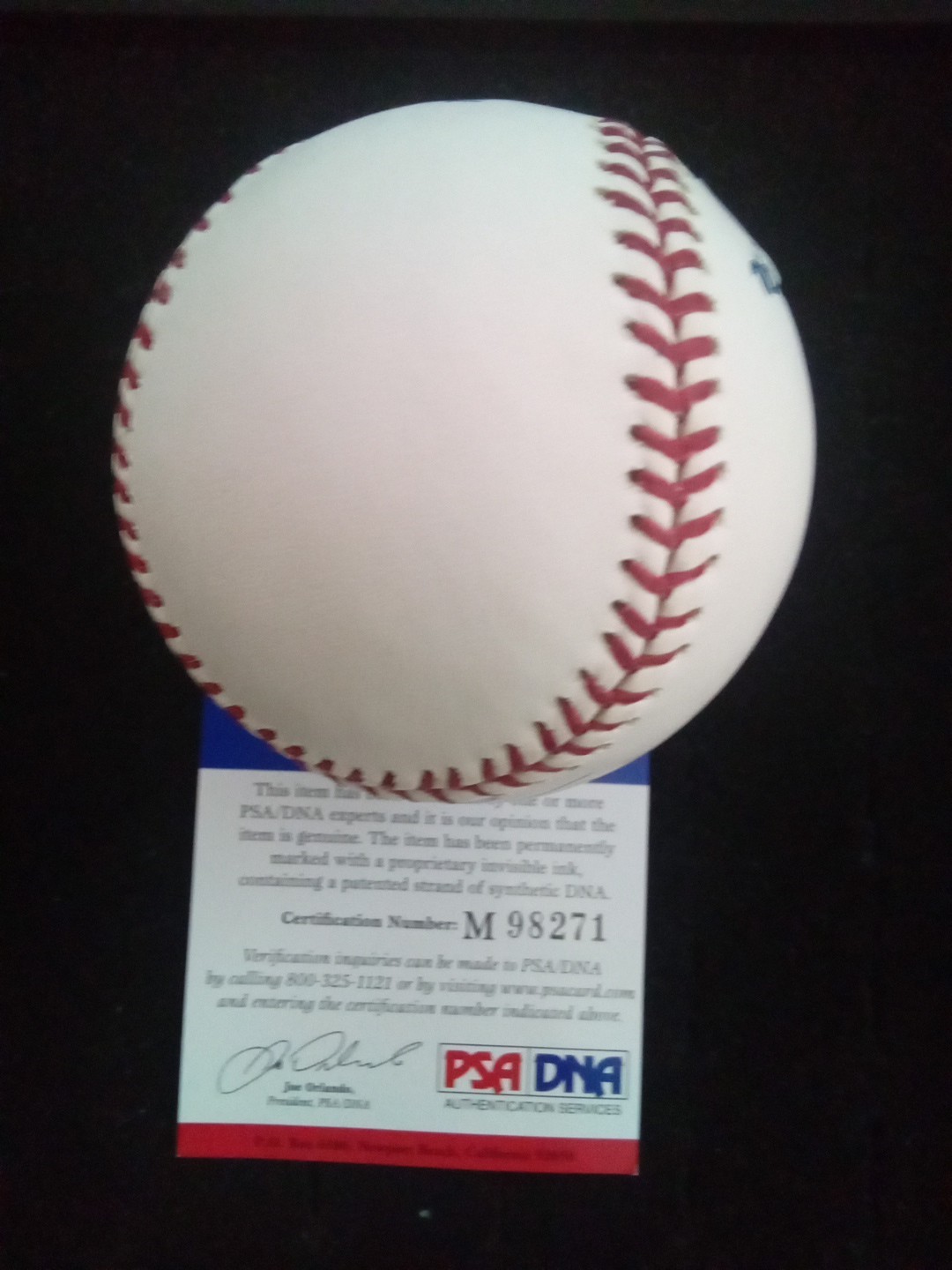 David Riske Autograph Baseball MLB Ball PSA COA CLEVELAND INDIANS BREWERS view 4
