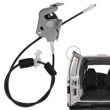 Trunk Upper Door Latch with Cable Compatible with 1992-2009 Ford Rear Upper