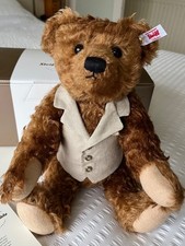 Steiff Papa Bär Sammlerstück Limited Edition Teddybär, Mohair/Baumwolle, 34 cm
