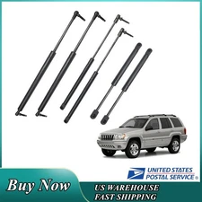 Front &Tailgate & Window Glass Lift Support For 1999-2004 Jeep Grand Cherokee