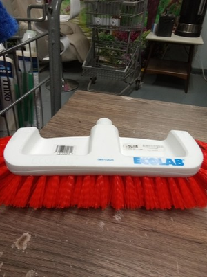 #ad #ad Ecolab 10′ Dual Surface Floor Deck Scrub Outdoor Heavy Duty Cleaning Brush 412 D $20.69