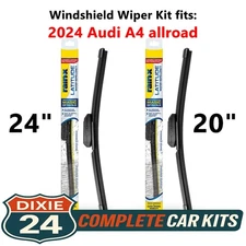 Rain-X Latitude 2-n-1 Wiper Kit fits: 2024 Audi A4 allroad (24" & 20")