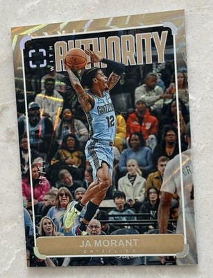2024-25 Panini Photogenic - With Authority Ja Morant #12 Wedges /49