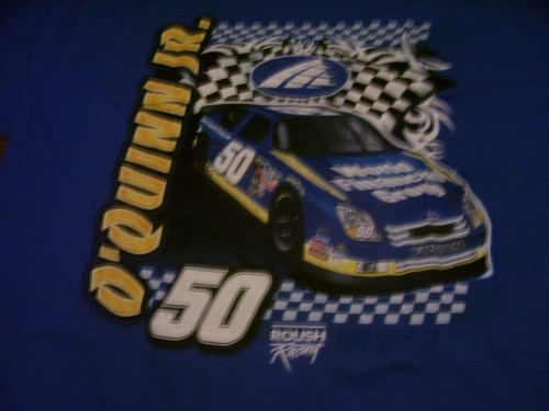 #50 DANNY O'QUINN JR WORLD FINANCIAL GROUP NASCAR T SHIRT XL NWT | eBay