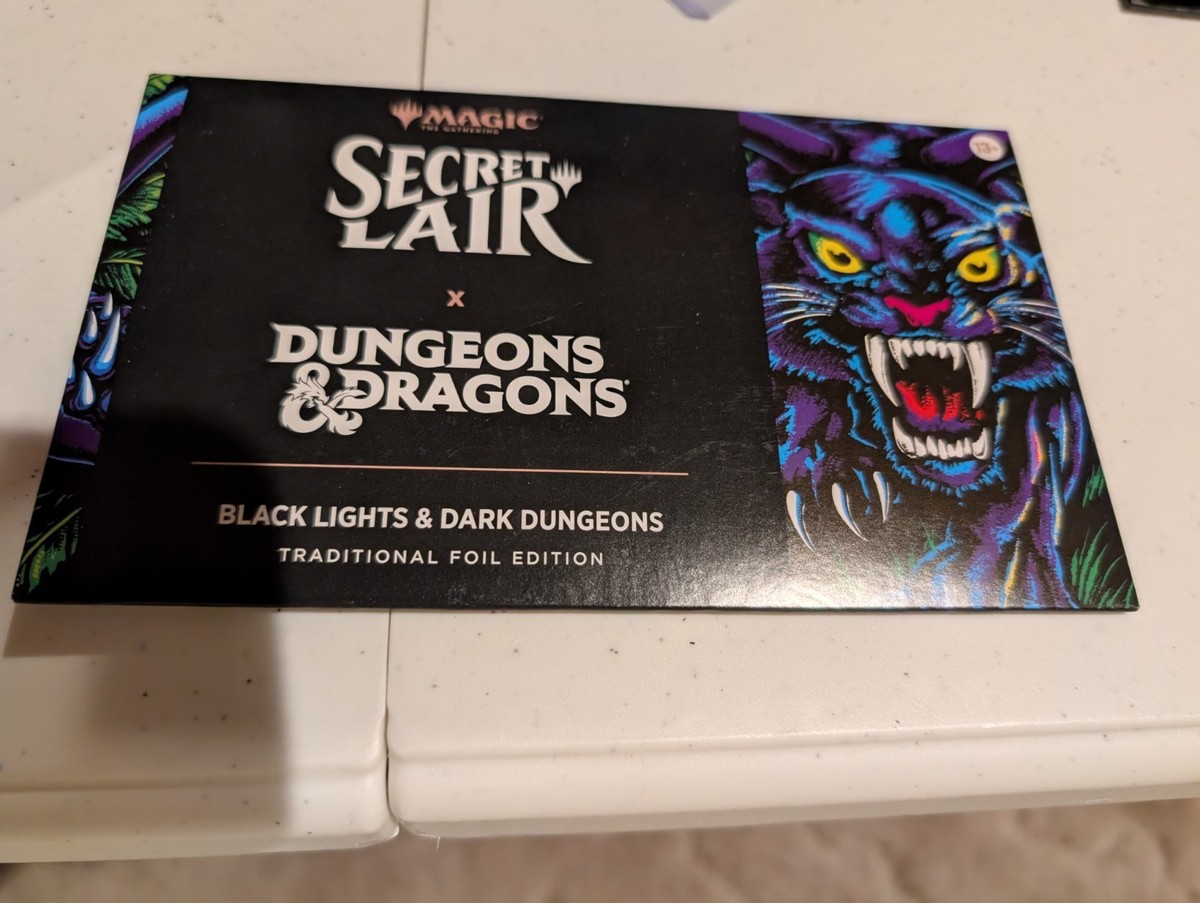 MTG: Secret Lair x Dungeons & Dragons: Black Lights & Dark