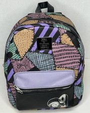 Rare Disney Bioworld The Nightmare Before Christmas Jack  Sally Mini Backpack