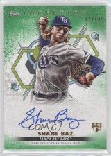 2022 Inception Base Rookie and Emerging Stars Green 112/125 Shane Baz Auto 4k8