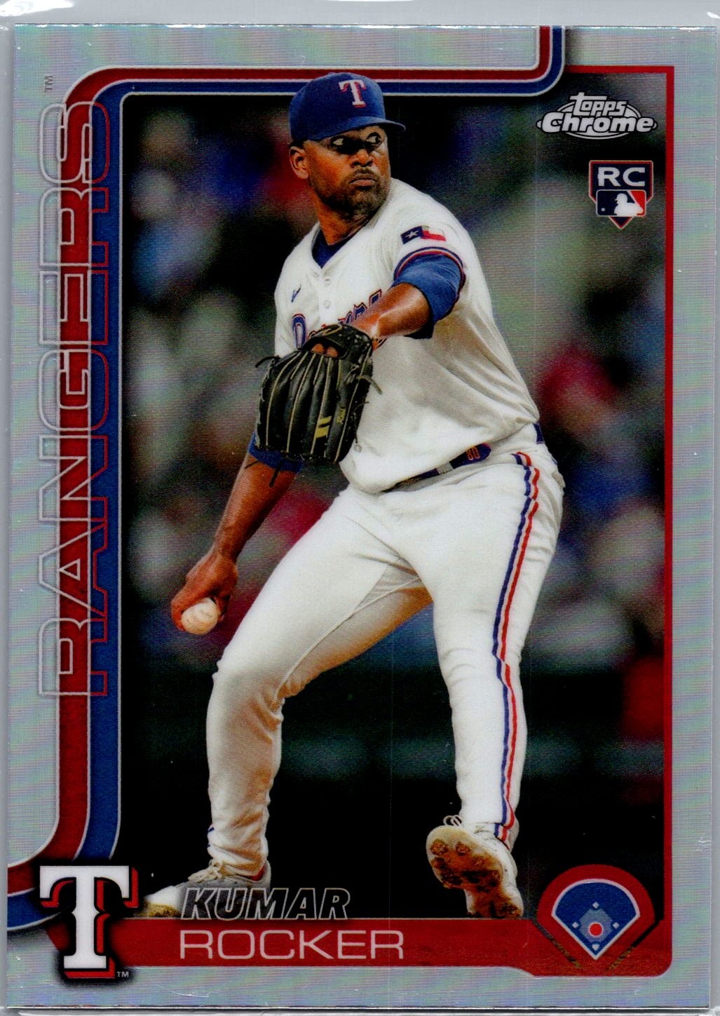 2025 Topps Chrome #73 Kumar Rocker Refractors