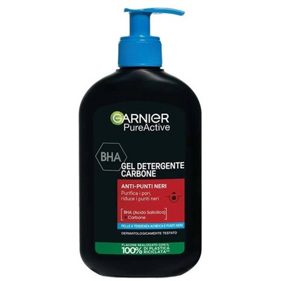 Garnier Pure Active Gesichtsreinigungsgel Kohle Anti-Mitesser 250 ml