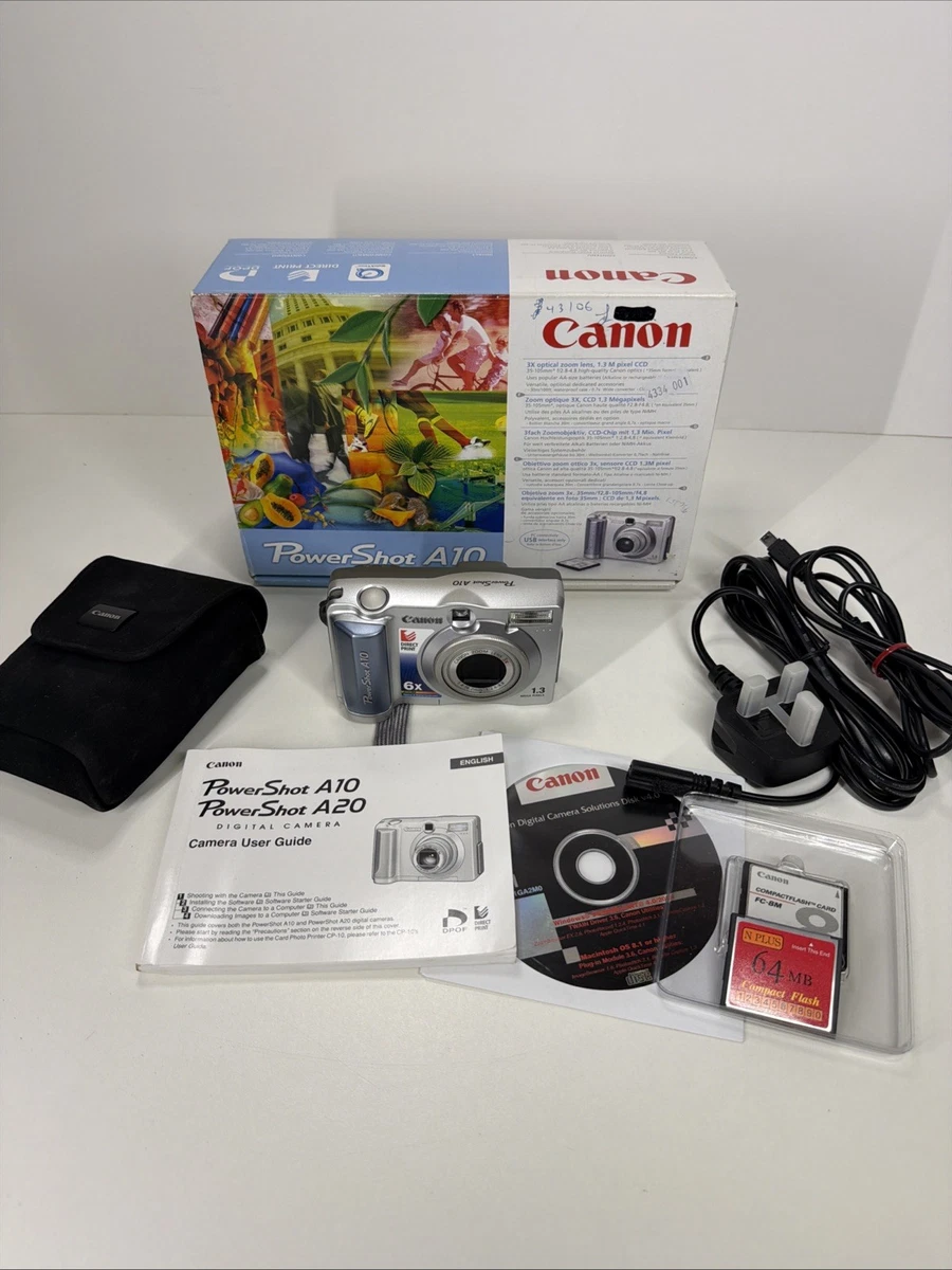 Canon PowerShot A10 Digital Cameras for Sale | Shop New & Used