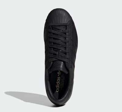 adidas Originals SUPERSTAR VINTAGE Core Black / Gold Metallic