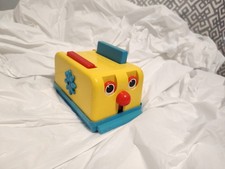 Vintage 1976 Gabriel Toys Busy Toaster Made in USA - Toy Collectible Ty64