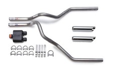 2007 - 2014 Silverado Dual Exhaust Flowmaster Super 10 Series Muffler W Tips