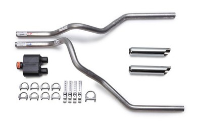 2007 - 2014 Silverado Dual Exhaust Flowmaster Super 10 Series Muffler W/ Tips