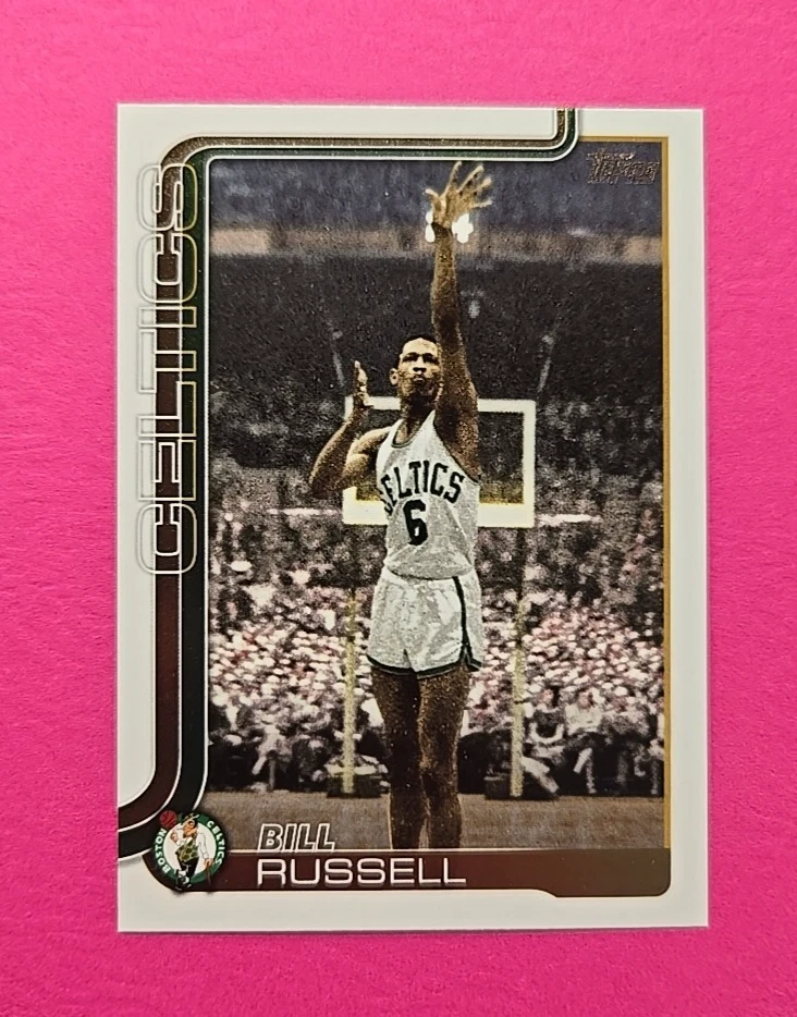 Preços baixos em Topps Bill Russell Basquete Autografado Sports