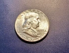Lightly Toned Gem BU 1955 "Bugs Bunny"  Franklin Half Dollar