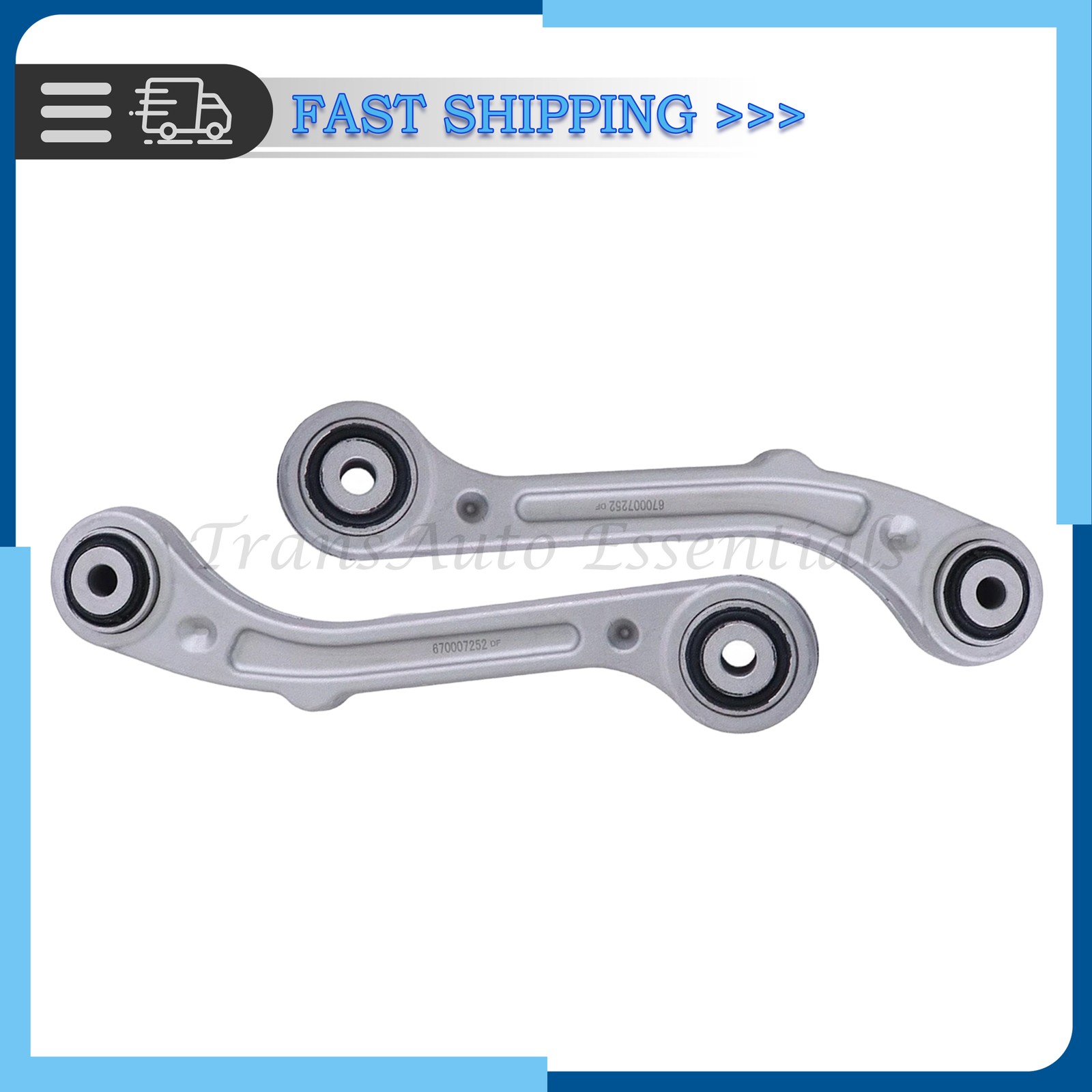 2PCS 670007252 Fits Maserati Ghibli Quattroporte Rear Suspension Control Arm Kit