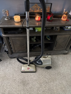 #ad Dirt Devil 12Amp Easy Bagless Canister Vacuum w Hose Wand amp; Head Tested Good $119.95