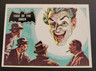 1966 Topps Batman Black Bat Card # 9 FACE OF THE JOKER NEAR
