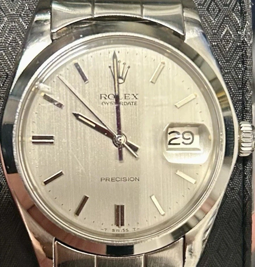 Rolex Oysterdate Precision 34mm 6694 - Oyster Bracelet-All Original