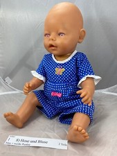 selbst genähte Puppenkleidung für Baby Born, nach BURDA Schnittmuster, 1 8)