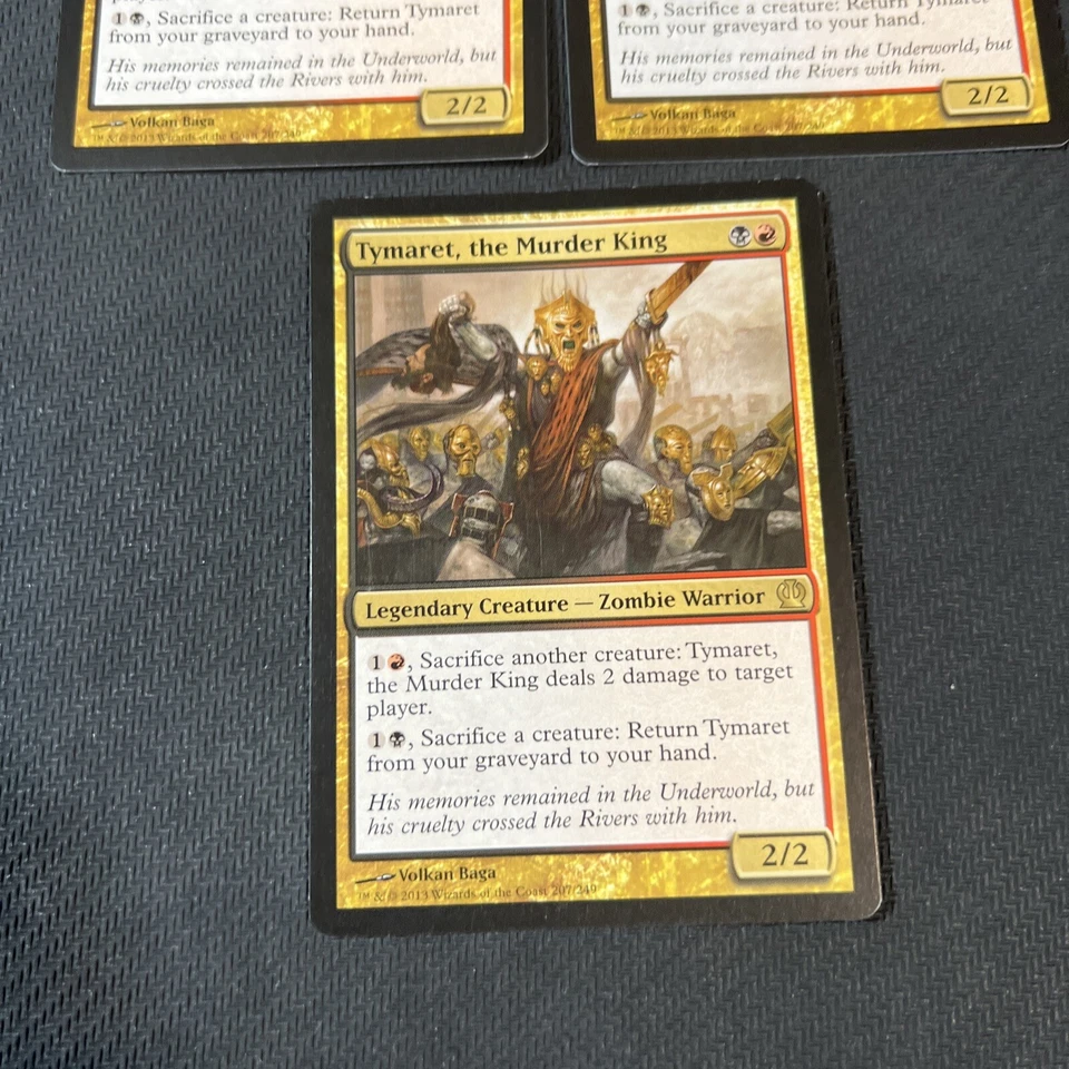 Tymaret, the Murder King Magic The Gathering Mtg Theros Rare Card 3 - Image 2 of 4