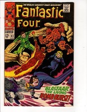 FANTASTIC FOUR #63-1967(THIS BOOK HAS MINOR RESTORATION SEE DESCRIPTION)