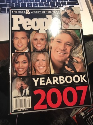 People Magazine 2007 Yearbook Issue Beyonce Britney Spears Brad Pitt Ebay