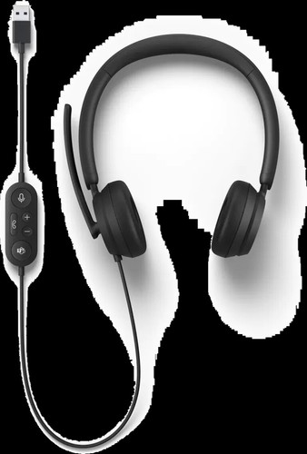 MICROSOFT Modern USB Headset Black NEW 
