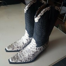 Stivali messicani in pitone NUOVI - stivali messicani originali