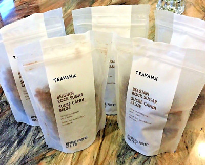   NEW! FRESH SEALED UNOPENED TEAVANA BELGIAN ROCK SUGAR 1/2 POUND OR 8oz BAG  