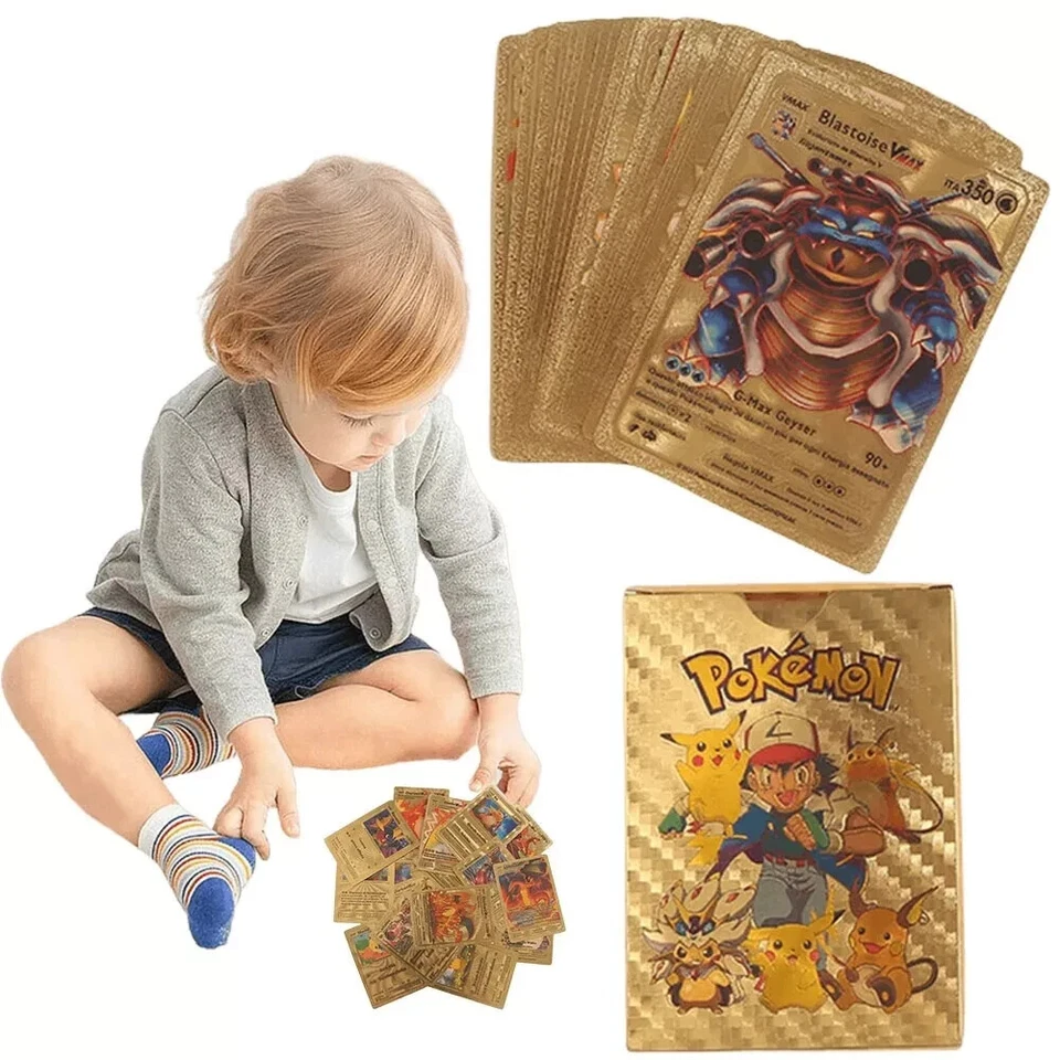 55x Pokémon Karten DE – Gold/Silber/Schwarz – VMAX GX EX – Sammlung Neu - Bild 3 von 4