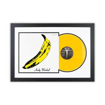 SOOBSOO Schallplatten Bilderrahmen -LP-Cover und Vinyl -in Schwarz-Weiß-2