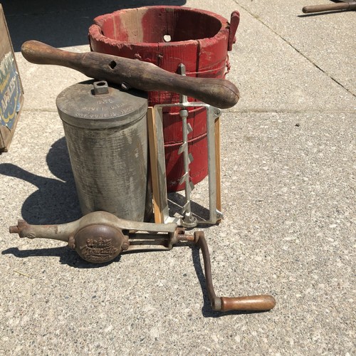 White Mountain Ice Cream Maker 4 Quart Freezer Manual Hand Crank eBay