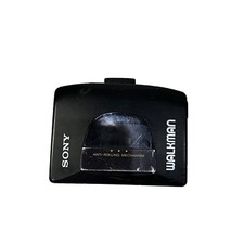 Sony Walkman Cassette Player WM-EX10 Untested Black Vintage Battery Supply
