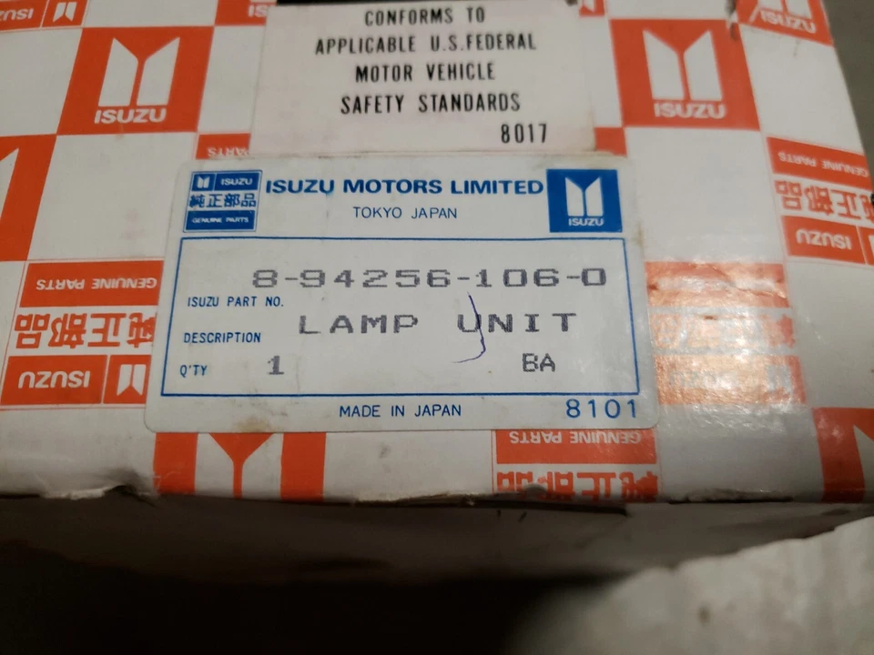 NUEVA UNIDAD LÁMPARA ISUZU 8-94256-106-0 Foto 2 de 4