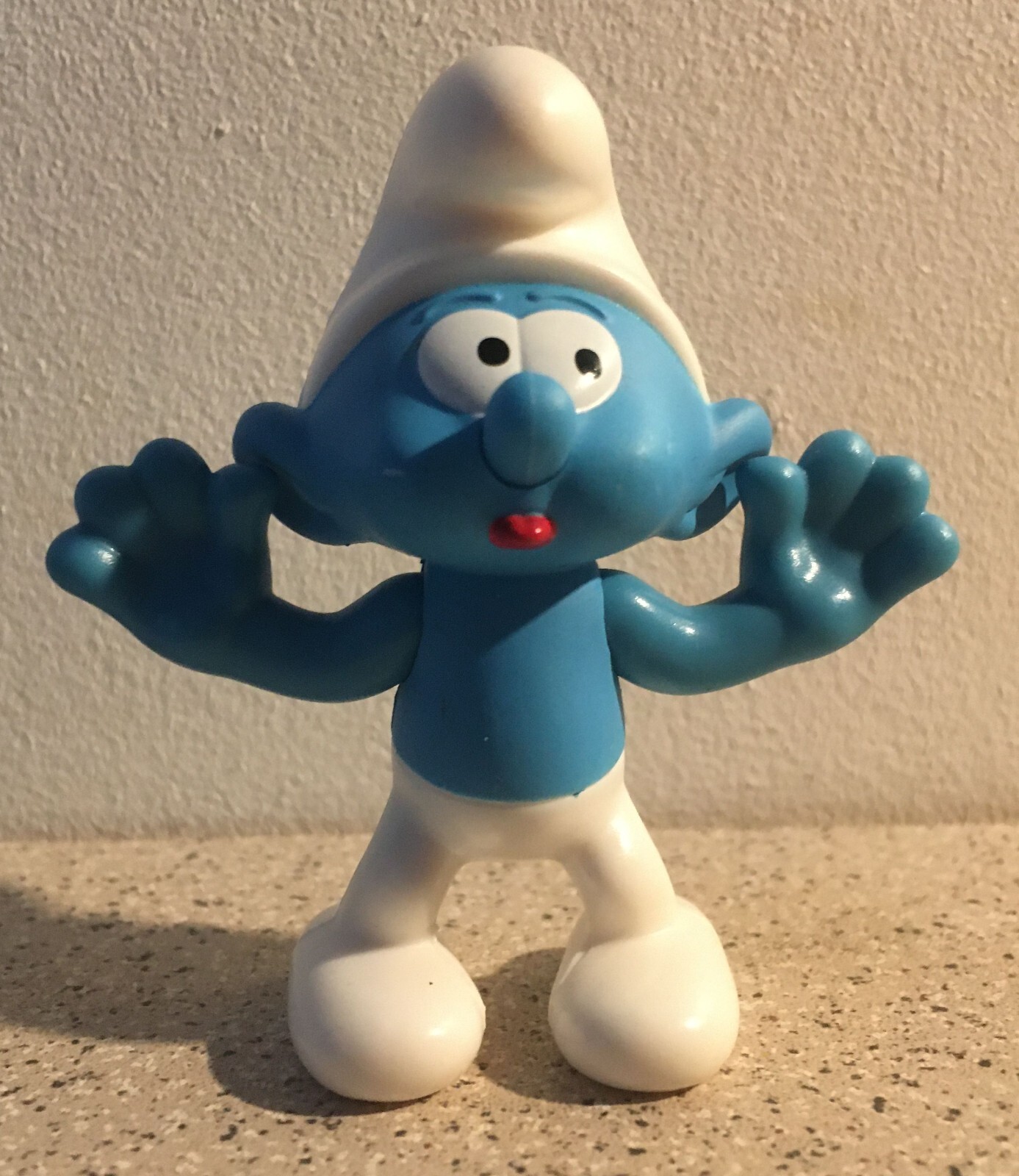 Figurine Schtroumpf : PROMO 20158 SHELL - RARE - TBE (Smurf Puffi