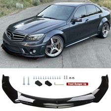 Spoilerschwert Frontspoiler Spoilerlippe gl&auml;nzend f&uuml;r Mercedes C-Klasse W204 AMG