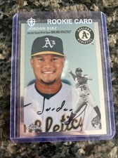 2023 Topps Chrome Platinum Anniversary Base #155 Jordan Diaz RC Oakland