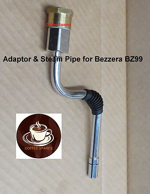 Bezzera BZ99 ball jointed STEAM PIPE & ADAPTOR Complete