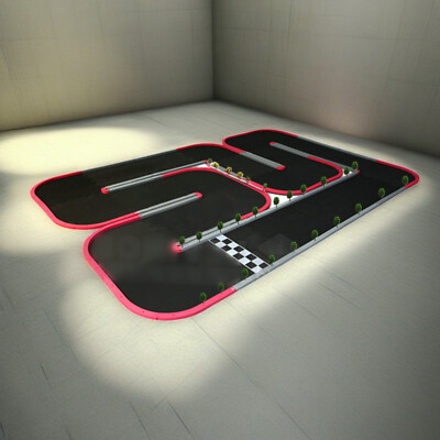 4WD RC Car Racing Track Simulation Truck Drift Crawler Car