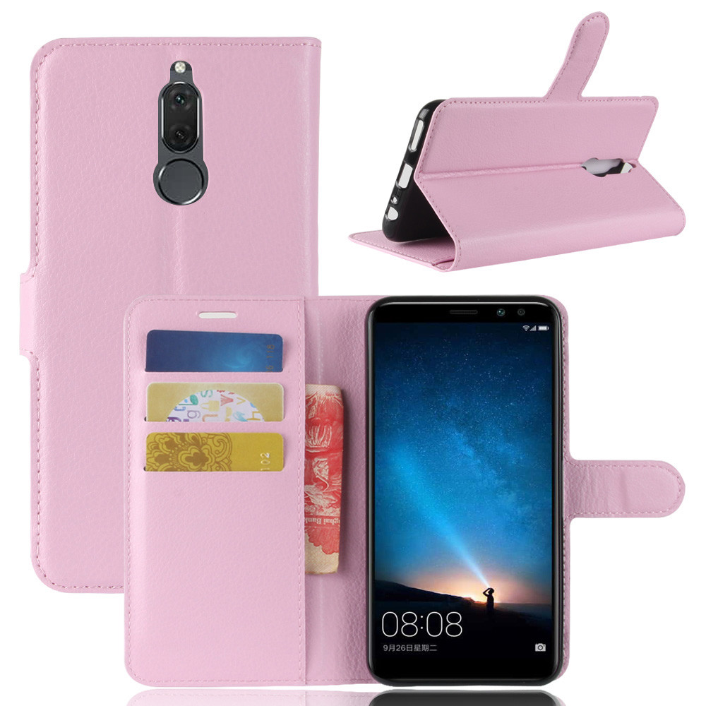 Wallet Leather Flip Card Case Pouch Cover for Huawei phones Genuine