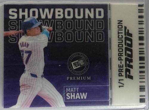 🔥⚾️ 1/1 Pre-Production Proofs💥2024 Press Pass💥Vets💥Rookies💥Stars💥NEW ⚾️🔥 - Picture 82 of 180