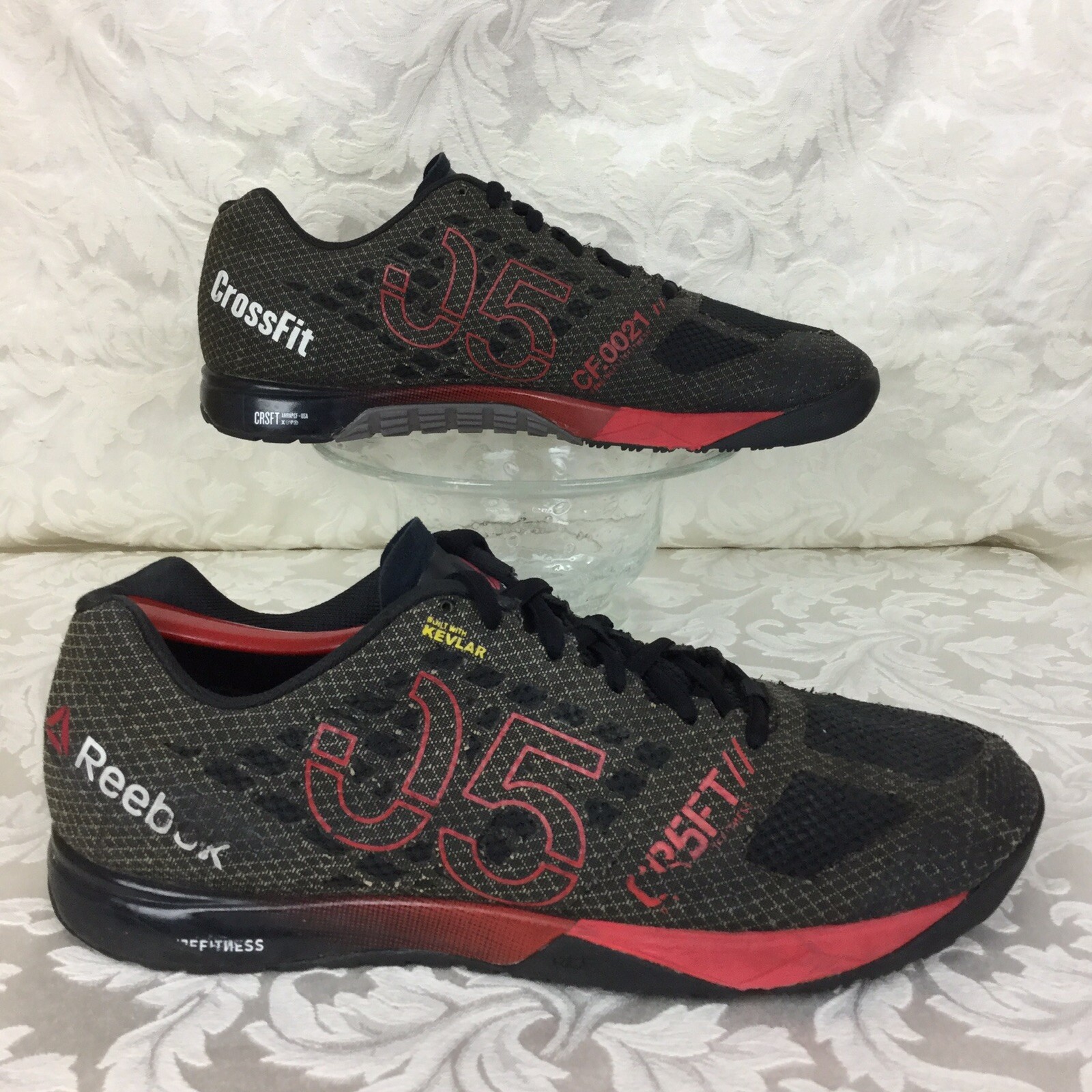 NANO 5.0 Kelvar Training Shoe Black Red 