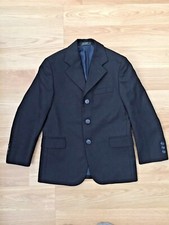 Calvin navy blue blazer suit coat boys sz 8R