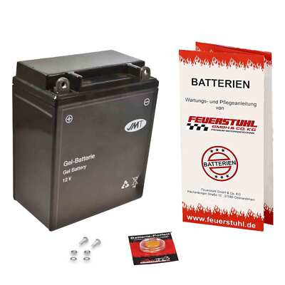 Batterie GEL Honda CB 360 G Disc, 1974-1977, CB360G, startklar, inkl 7,50  Pfand