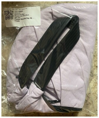 Lululemon Pleated Shoulder Bag *10L - Ether Lilac - LKNW! | eBay