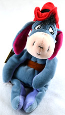 Disney Exclusive COWBOY EEYORE Winnie The Pooh Mini Bean Bag 9" Plush