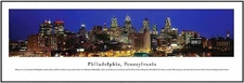 Philadelphia Panoramic Prints  (3 prints - S1, S2, S3) - 40" x 13.5"